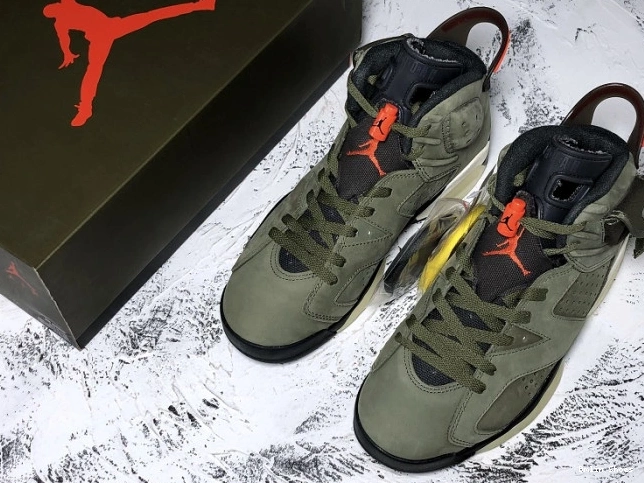 Bmlin x 6 Air Travis Olive Medium CN1084-200 Scott Jordan 0716